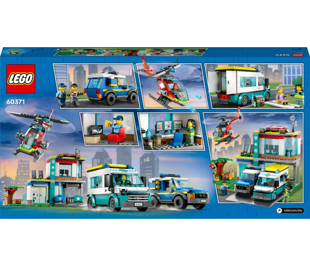 LEGO City 60371 Parking dla pojazdów uprzywilejowanych - 1091237 - zdjęcie 7